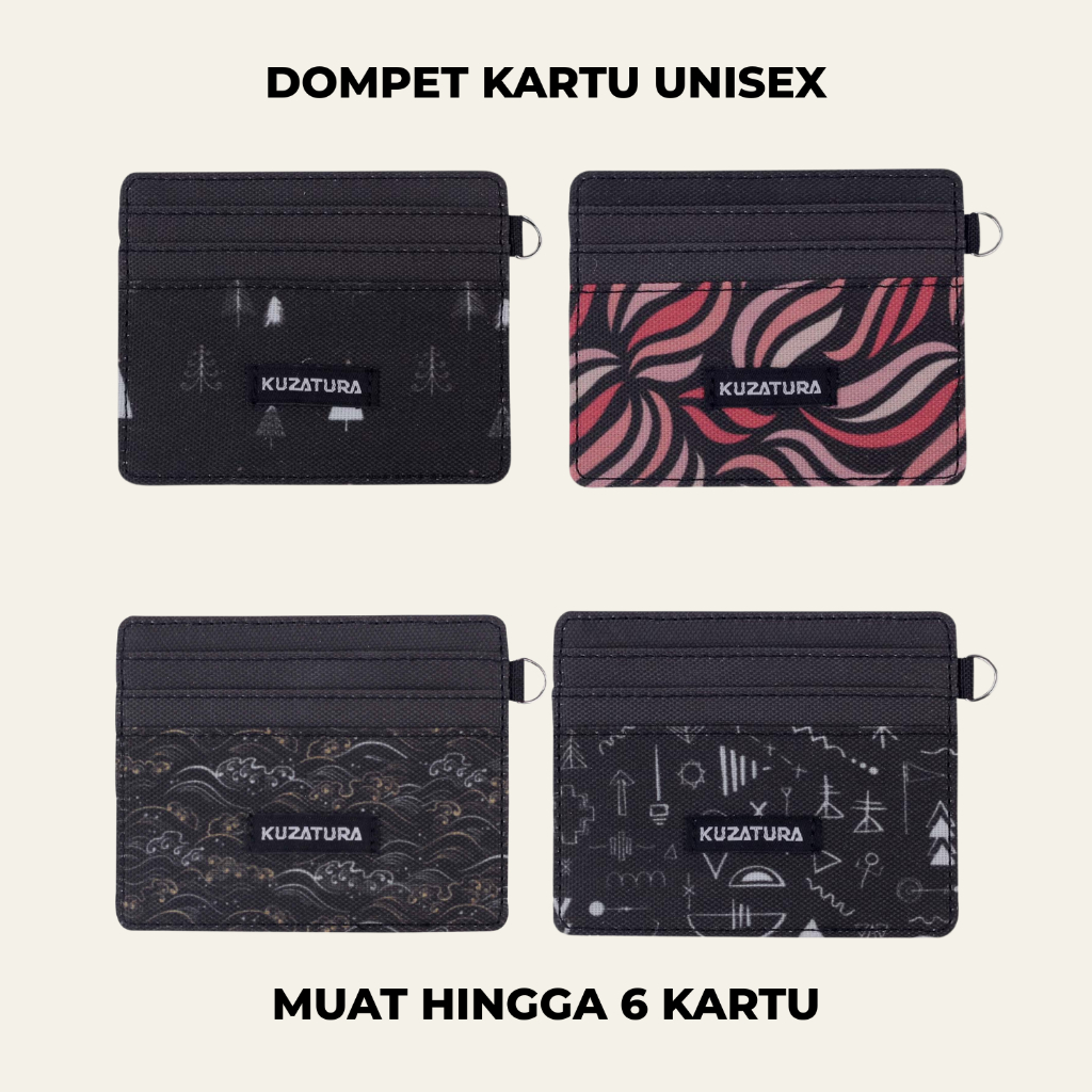 Card Holder Pria Wanita / Dompet Kartu Tipis Slim / Tempat Kartu ATM Minimalis