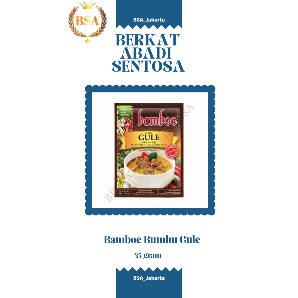 

Bamboe Bumbu Gule (35 gr)