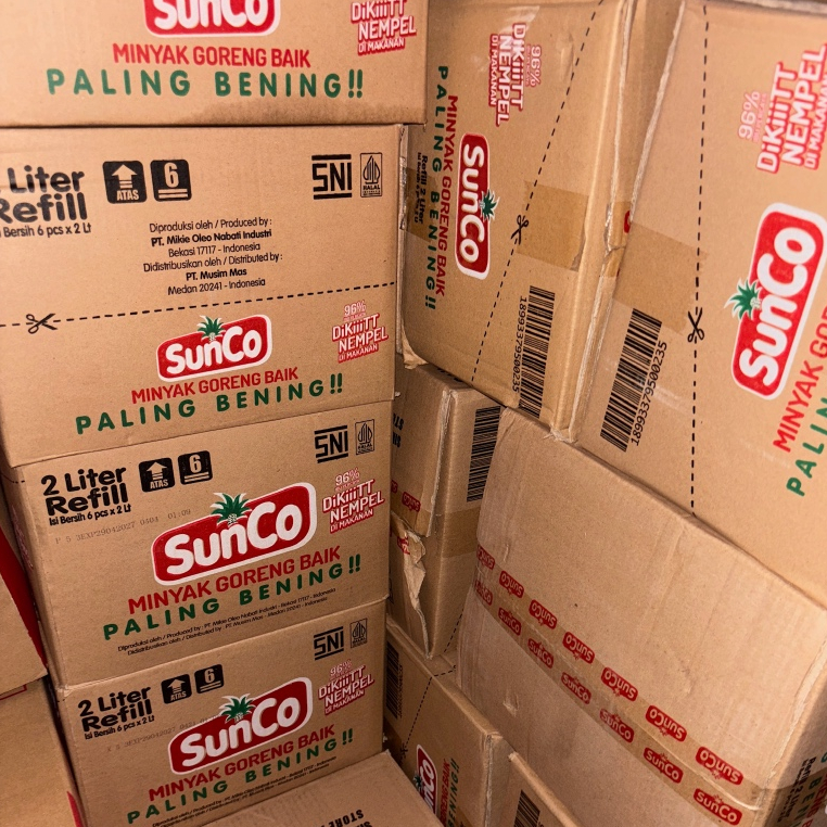 

Minyak Goreng SUNCO Refill 2 liter 1 karton