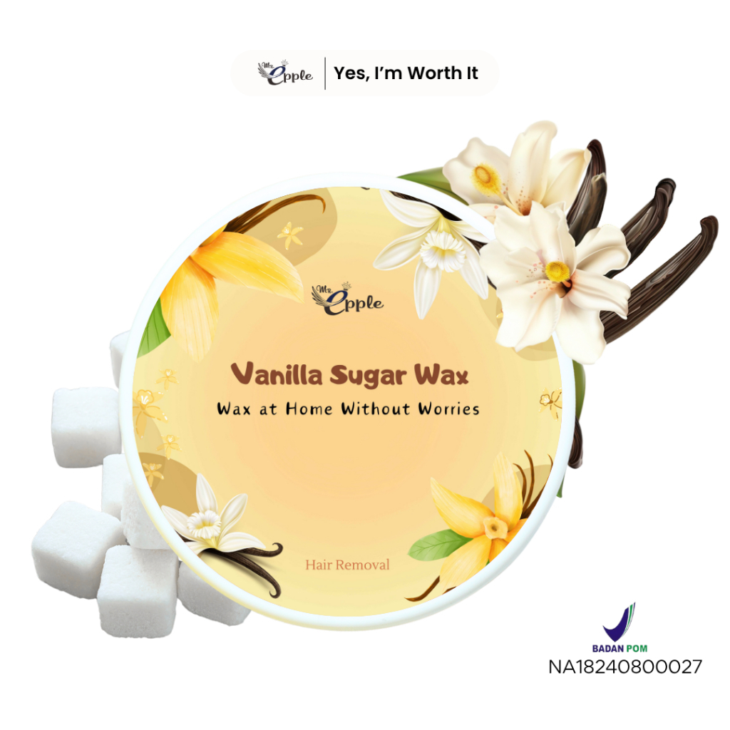 MR Epple Vanila Sugar Wax 100 ML Removal Hair / Wax