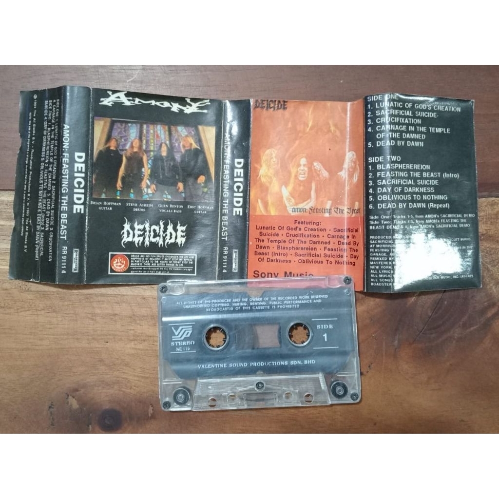 kaset Deicide - Amon : Feasting The Beast (Bootleg)