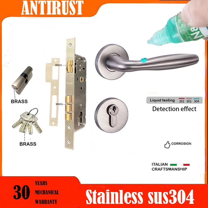 Gagang Pintu Terpisah /Handle Kunci Pintu /Tarikan Pintu Pisah /Pegangan Pintu Rumah kayu