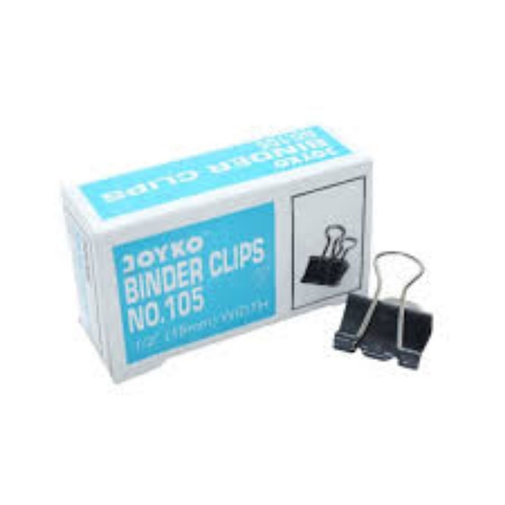 

binder clips no.105-harga per kotak isi 12