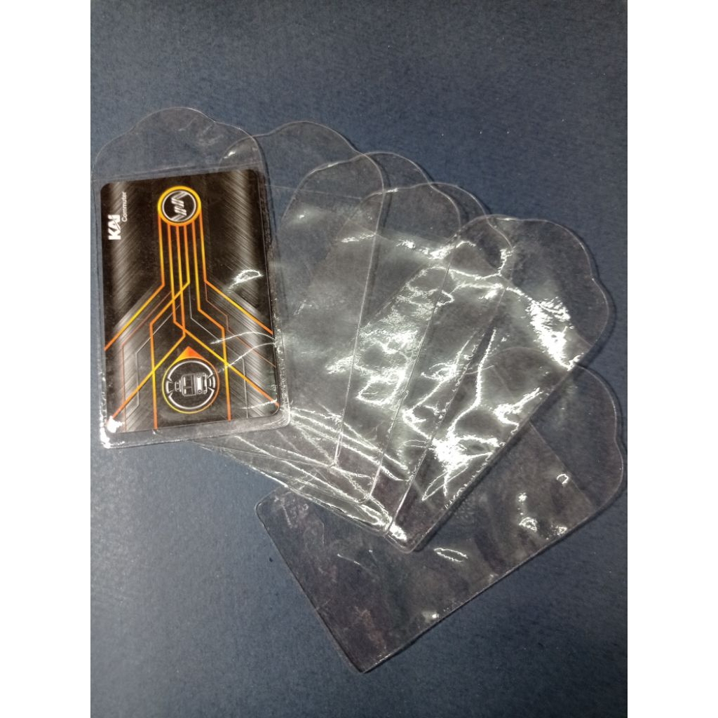 

Pelastik kartu KTP, SIM, ATM, ID Cart, pelindung kartu serbaguna, anti gores kartu (Isi 6 pcs)