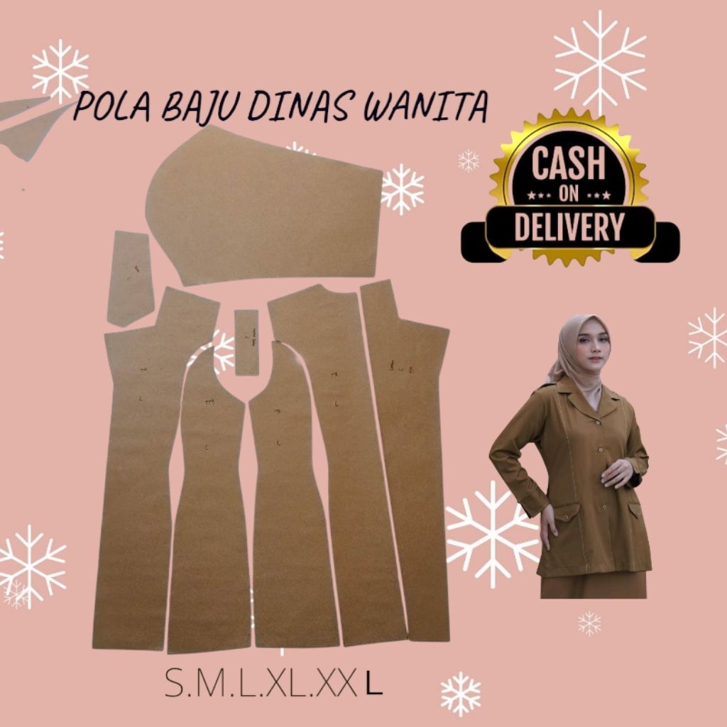 Pola baju dinas wanita