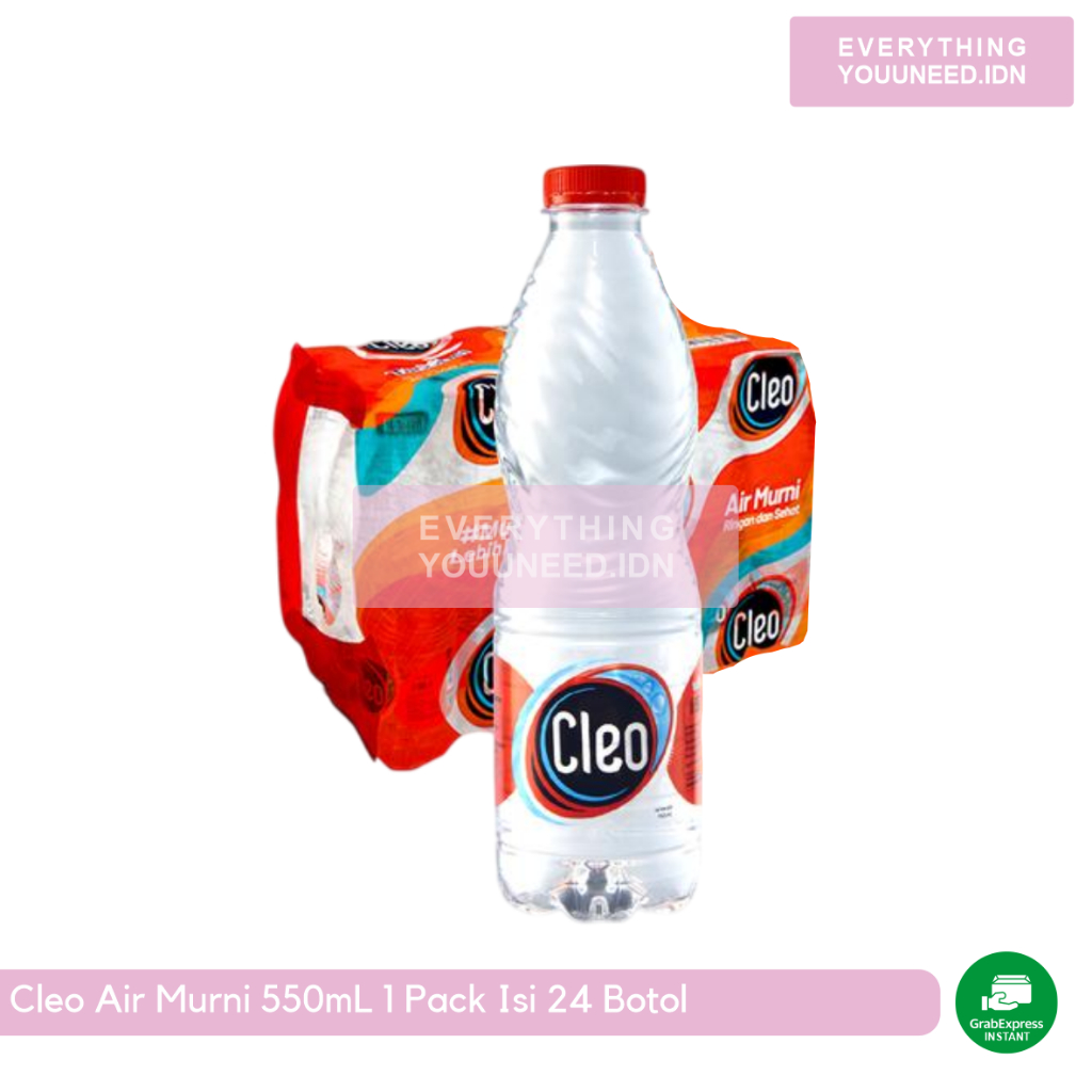 

Cleo Air Murni 550mL 1 Pack ( 24 Pcs )
