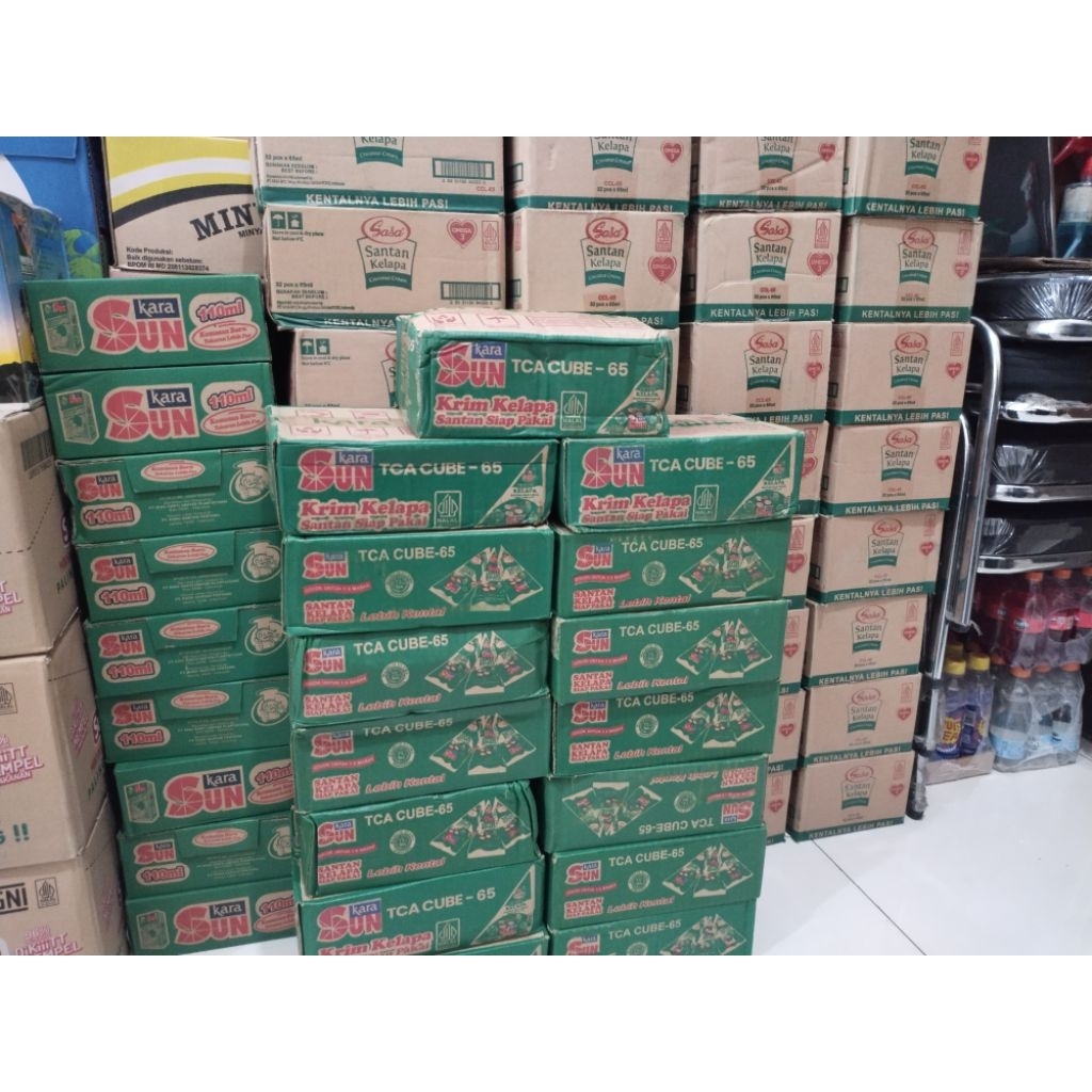 

Sun Kara Santan Cair 65ml 1 Dus isi 36Pcs