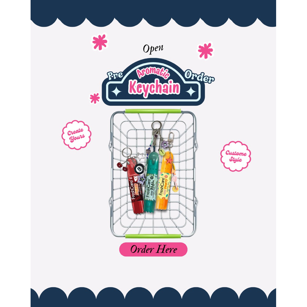 FreshCare Custom Keychain | Custom Gantungan Kunci Minyak Angin (BACA DESKRIPSI)