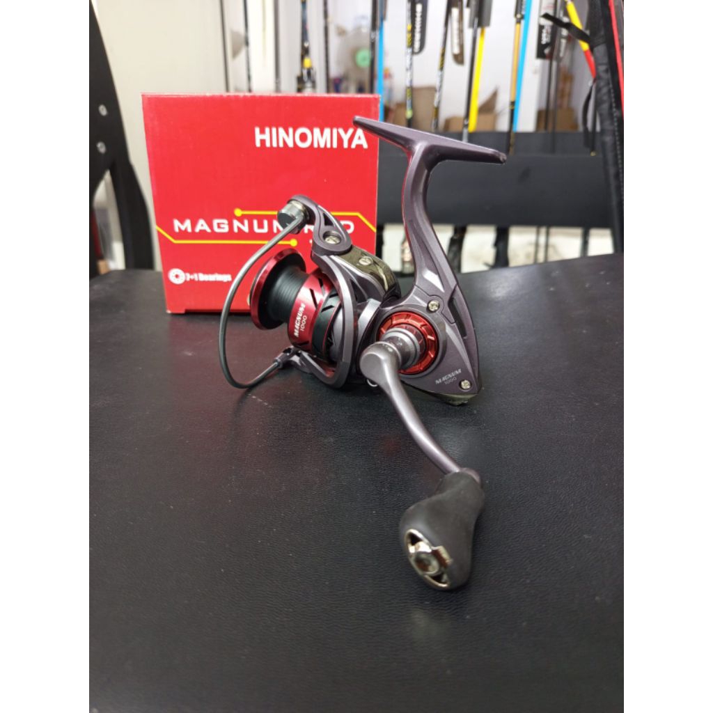 Reel Hinomiya Magnum Red 1000 3000 5000 reel pancing murah dan berkuaitas