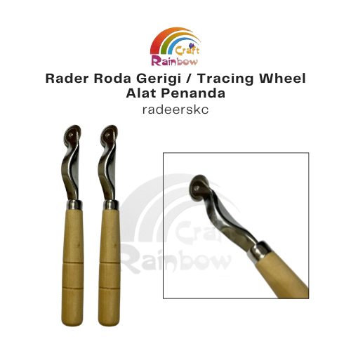 Rader Beroda / Rader Gerigi / Tracing Wheel / Alat Penanda Jahitan