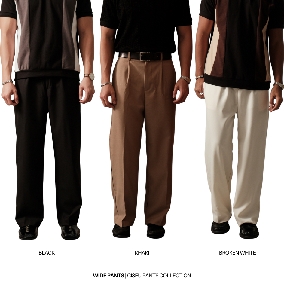 Giseu - Wide Pants | Celana Panjang Pria