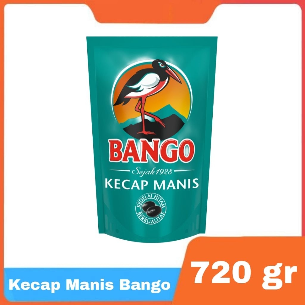 

KECAP MANIS BANGO 720 Gr TERMURAH [Setara 520ml]