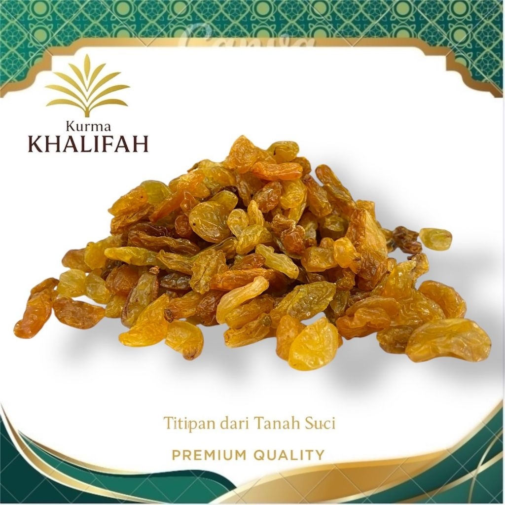 

Kismis Asam Manis 1 Kg | Kismis Golden Raisin | Kismis Golden Brown