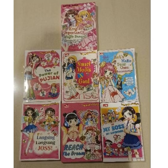 Komik manga Preloved Ten Ten Series Komik remaja dan anak Manga Korea Jepang yang coqutte aesthetic 
