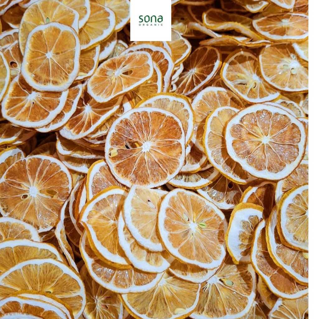 

Dried lemon 40gr - slice jeruk lemon kering iris - Sona
