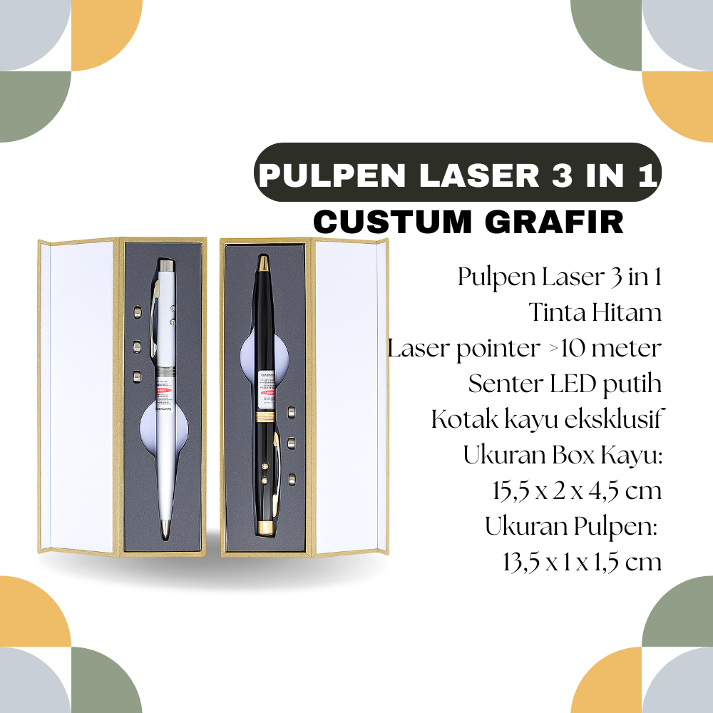

Souvenir Premium – Pulpen Kayu 3 in 1 Custom Grafir + Kotak Kayu Eksklusif