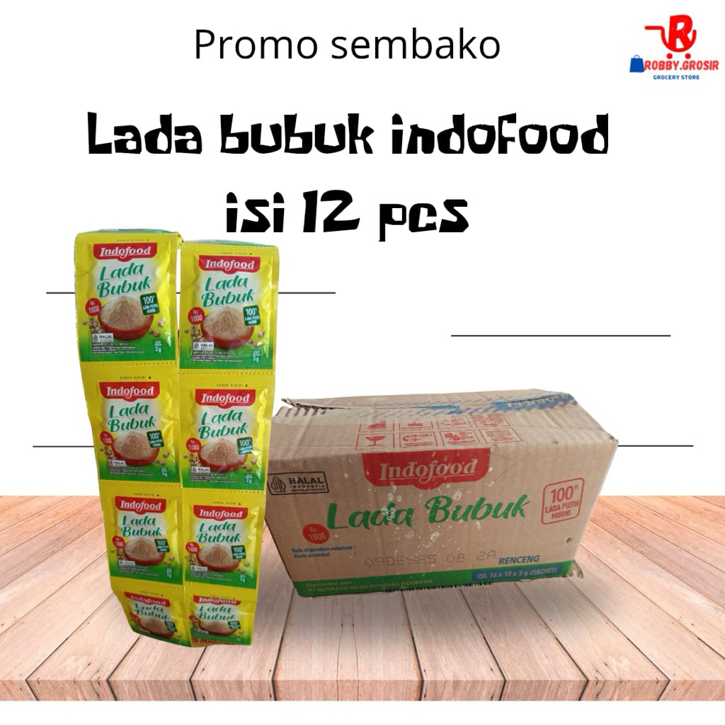 

lada bubuk 1000an isi 12 pcs