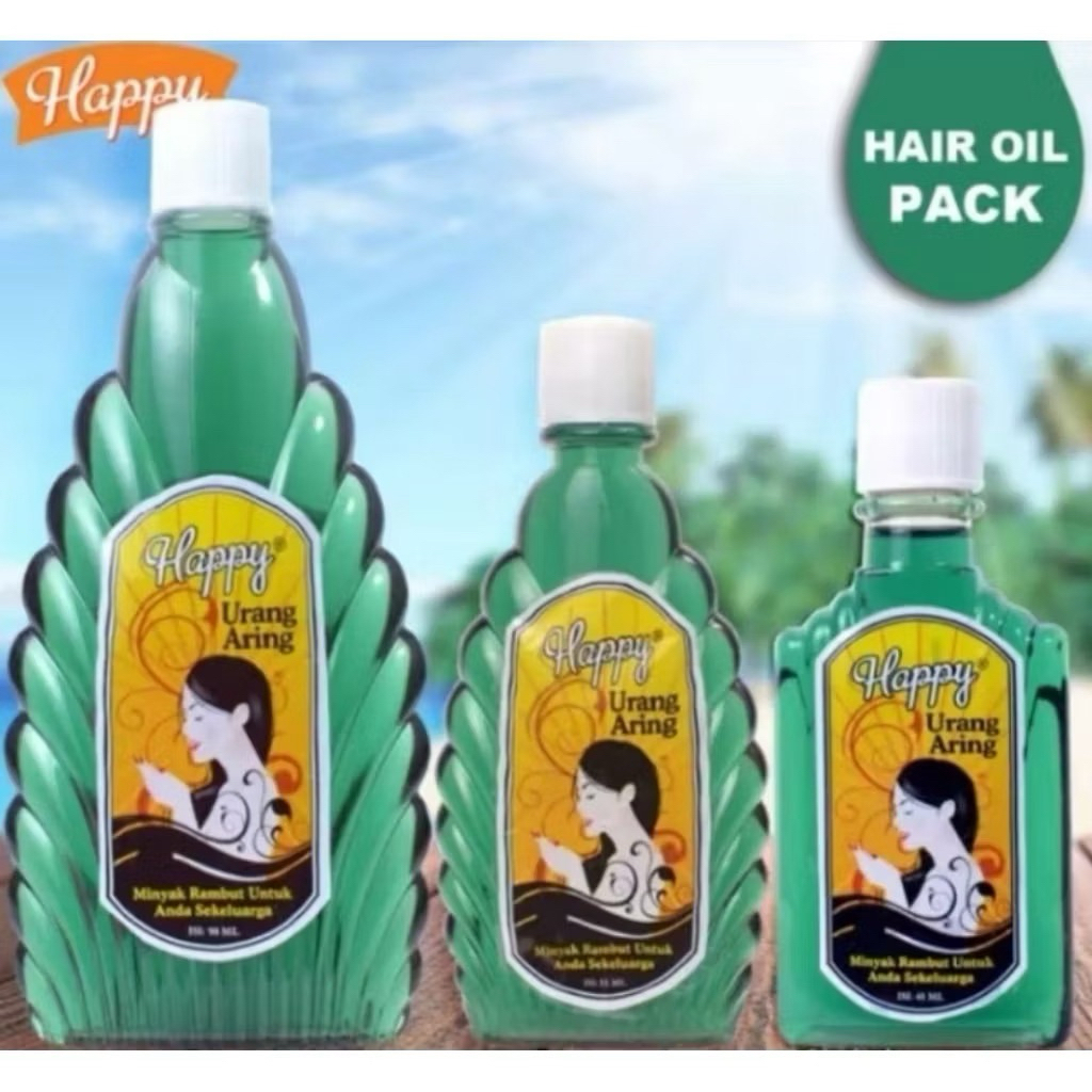 Happy Minyak Urang Aring Dengan  Ekstrak Urang Aring