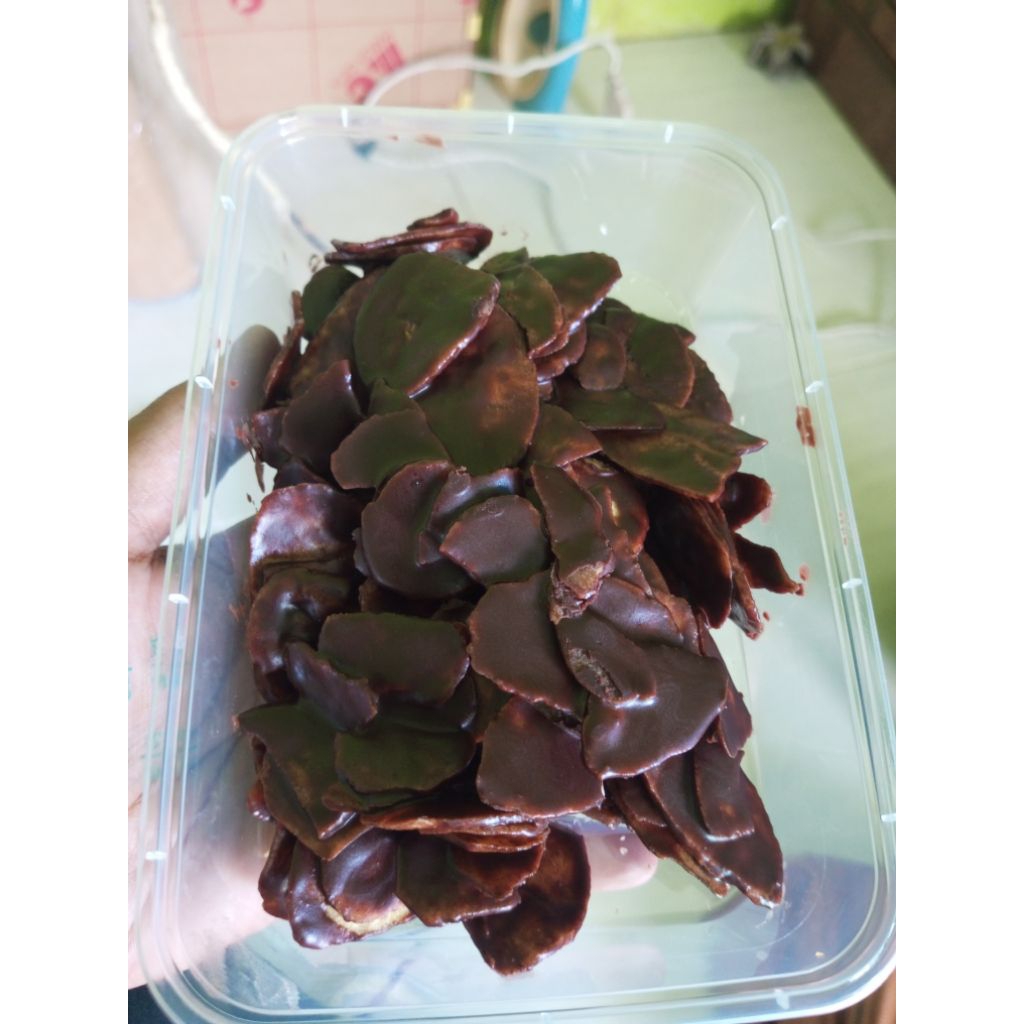 

Banana chips coklat lumeer