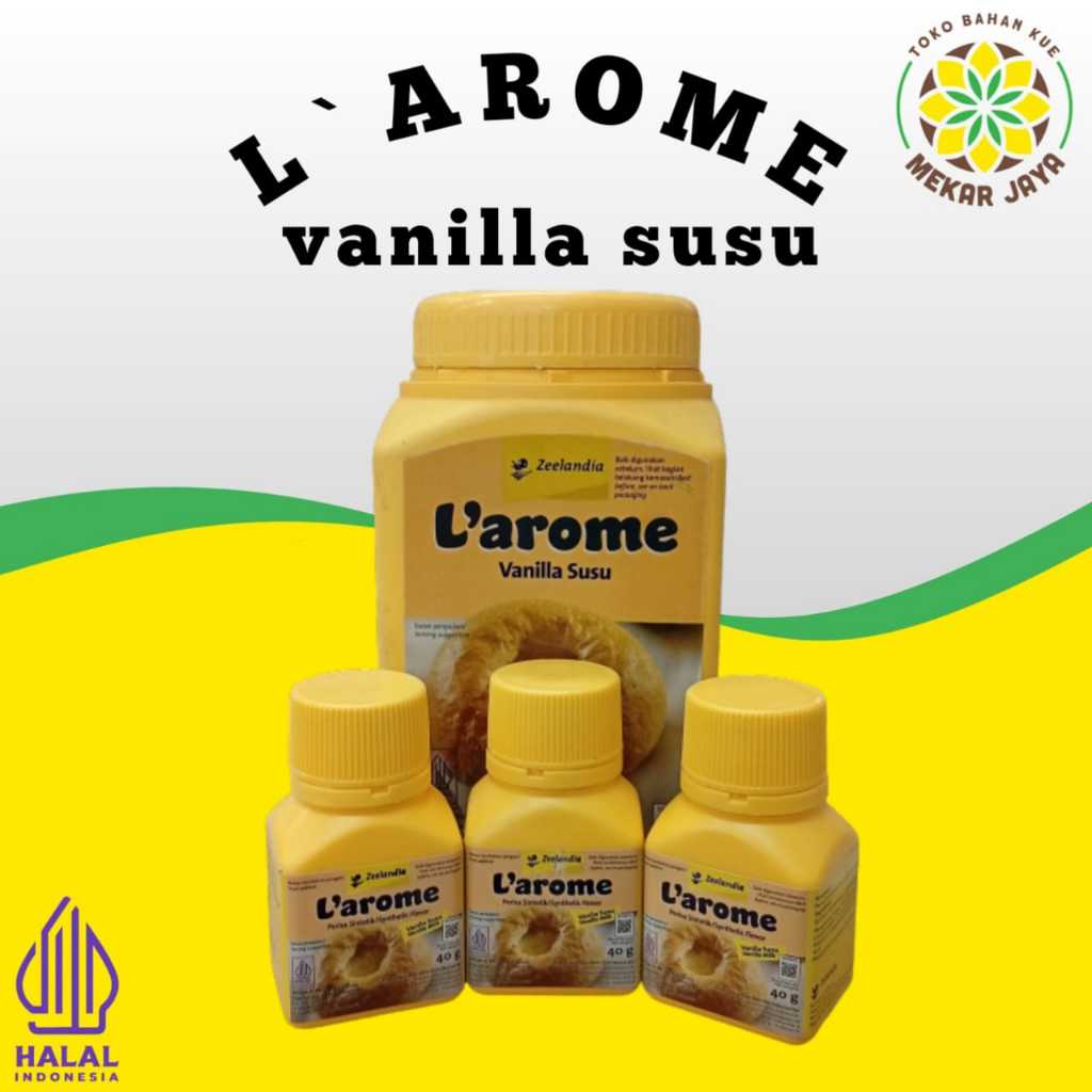 

ZEELANDIA L'AROME PERISA VANILLA SUSU 40g/500g