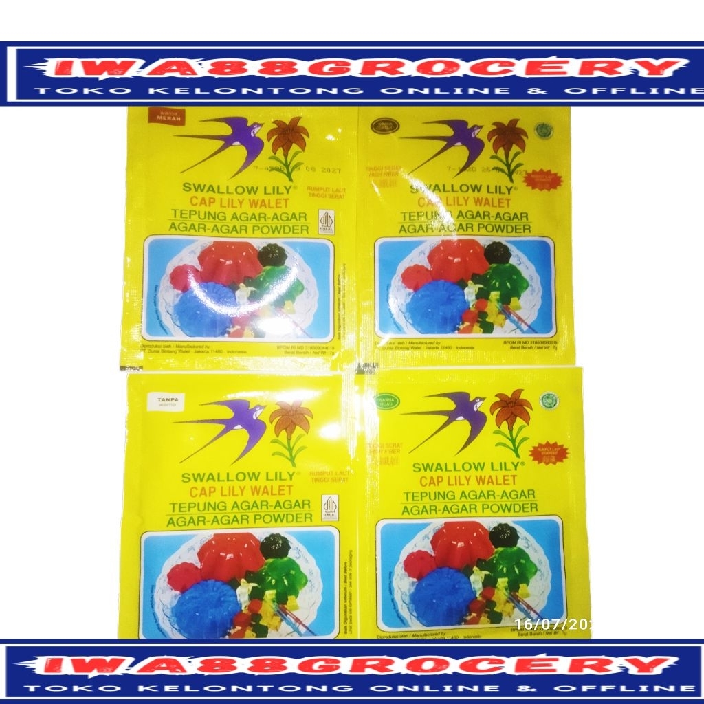 

agar swallow lily 7gr all variant