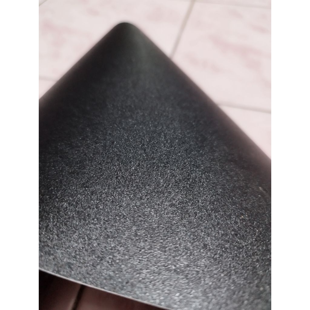 STIKER HITAM DOF KULIT JERUK MAXDECAL