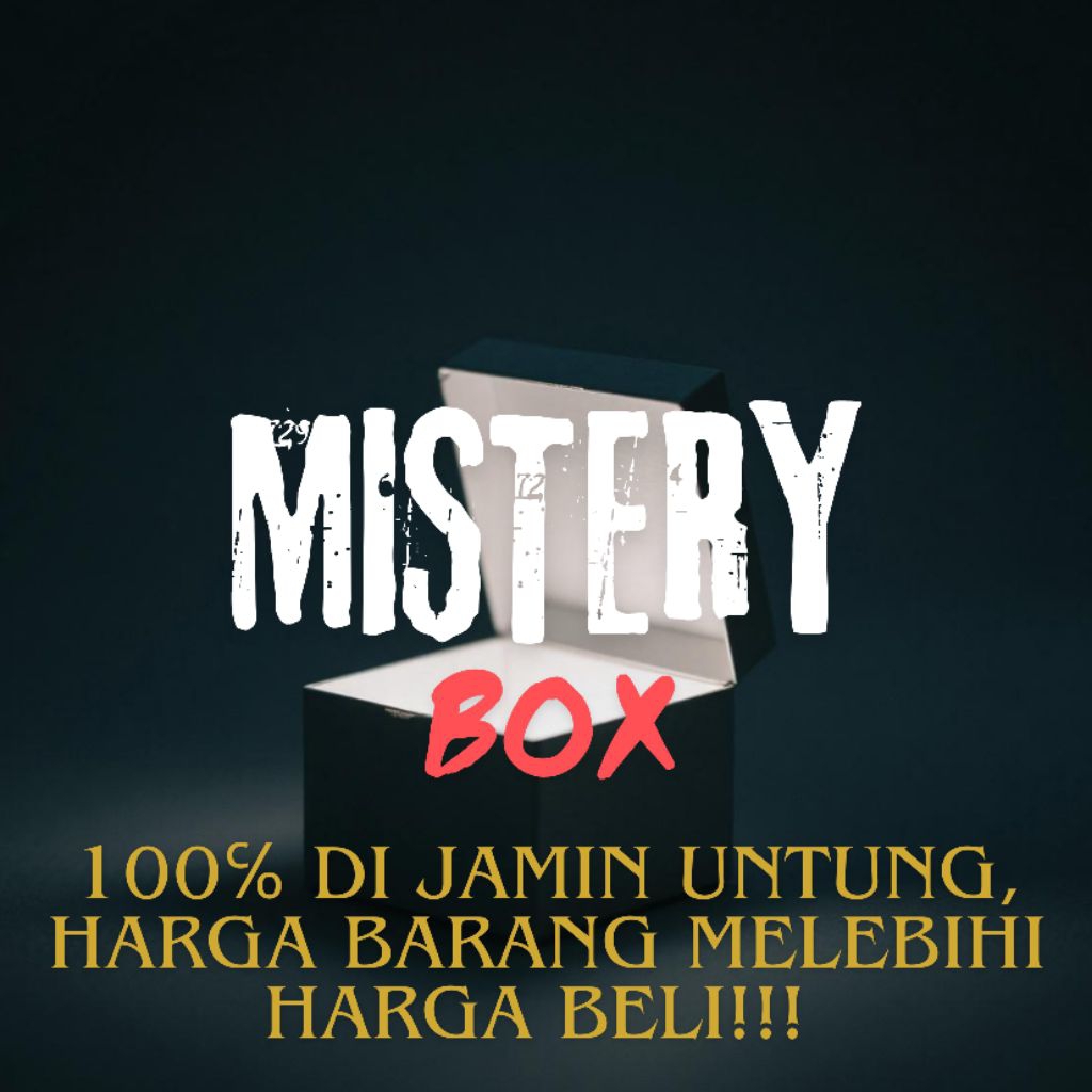 

[DI JAMIN UNTUNG] MISTERI BOX 100℅ UNTUNG