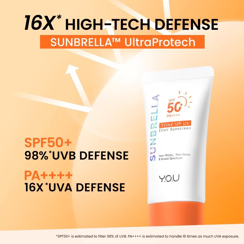 Y.O.U Sunscreen Tone Up Uv Exilir