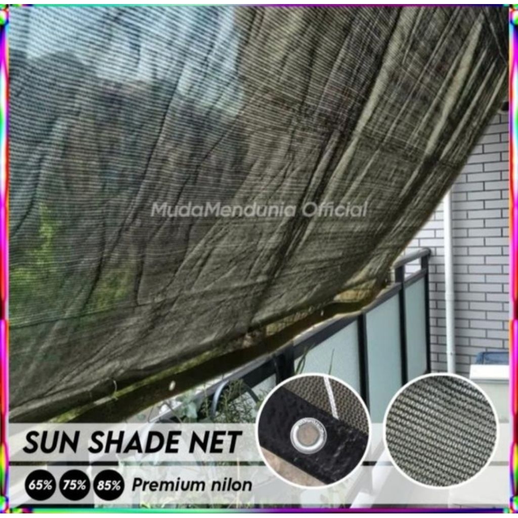Paranet Nylon Shading Net List kain mata ayam