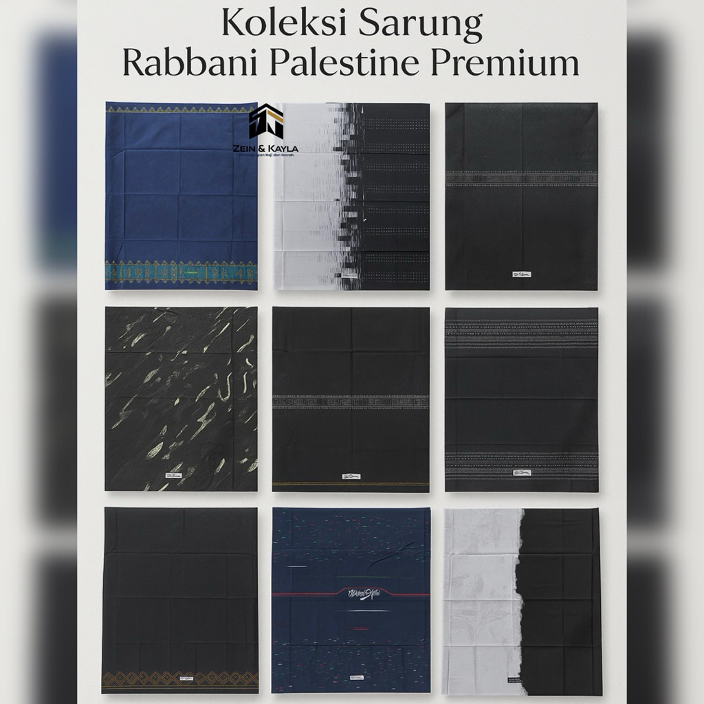 [GROSIR] Sarung Rabbani Palestine Terbaru ORIGINAL