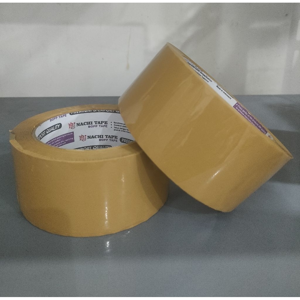 

Lakban Nachi Coklat 2" 48MM x100yard