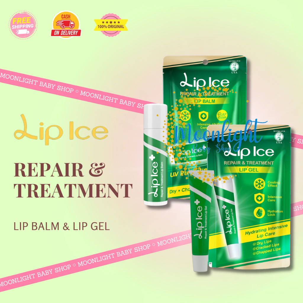 Lip Ice Repair And Treatment Lip Balm | Lip Ice Repair And Treatment Lip Gel -  Pelembab Bibir