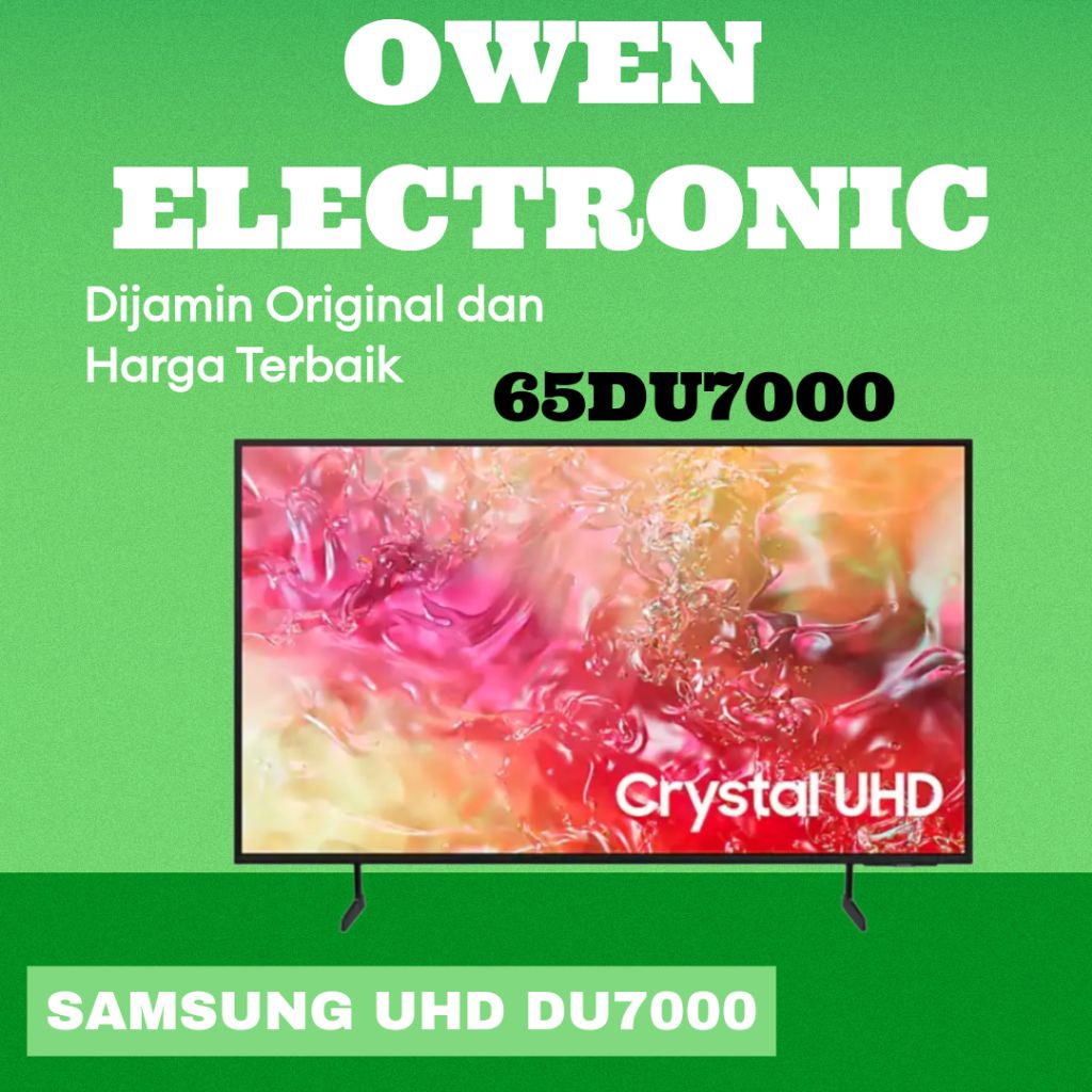 SAMSUNG 65DU7000 / UA65DU7000 4K SMART TV 65 inch 2024 series