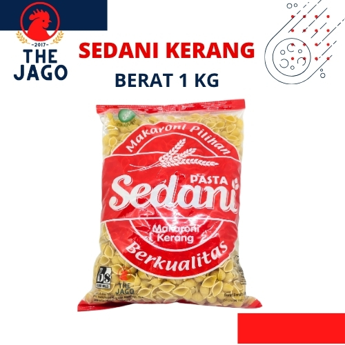 

Sedani Usus Pasta Shell 1kg - Makaroni Kerang Kualitas Restoran - Tekstur Kenyal Anti Lembek