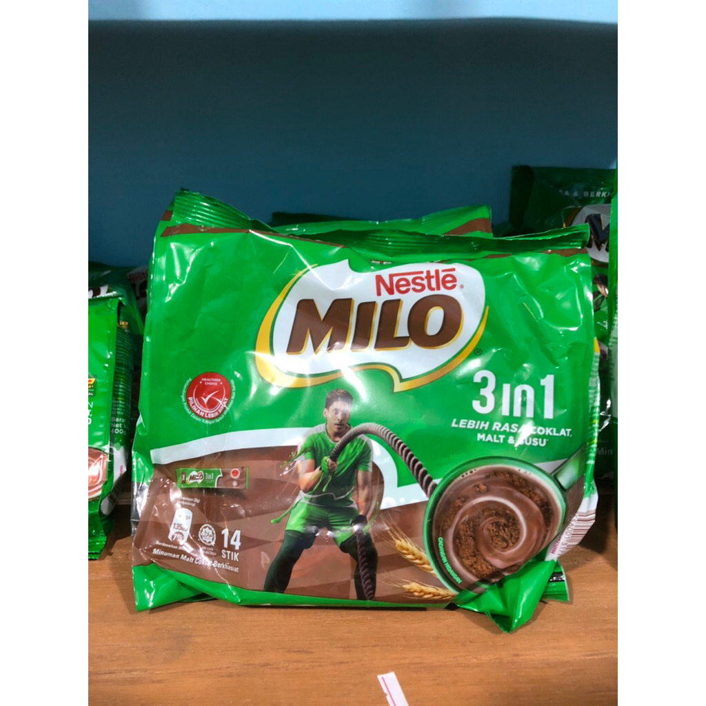 

Milo saset isi 14 saset