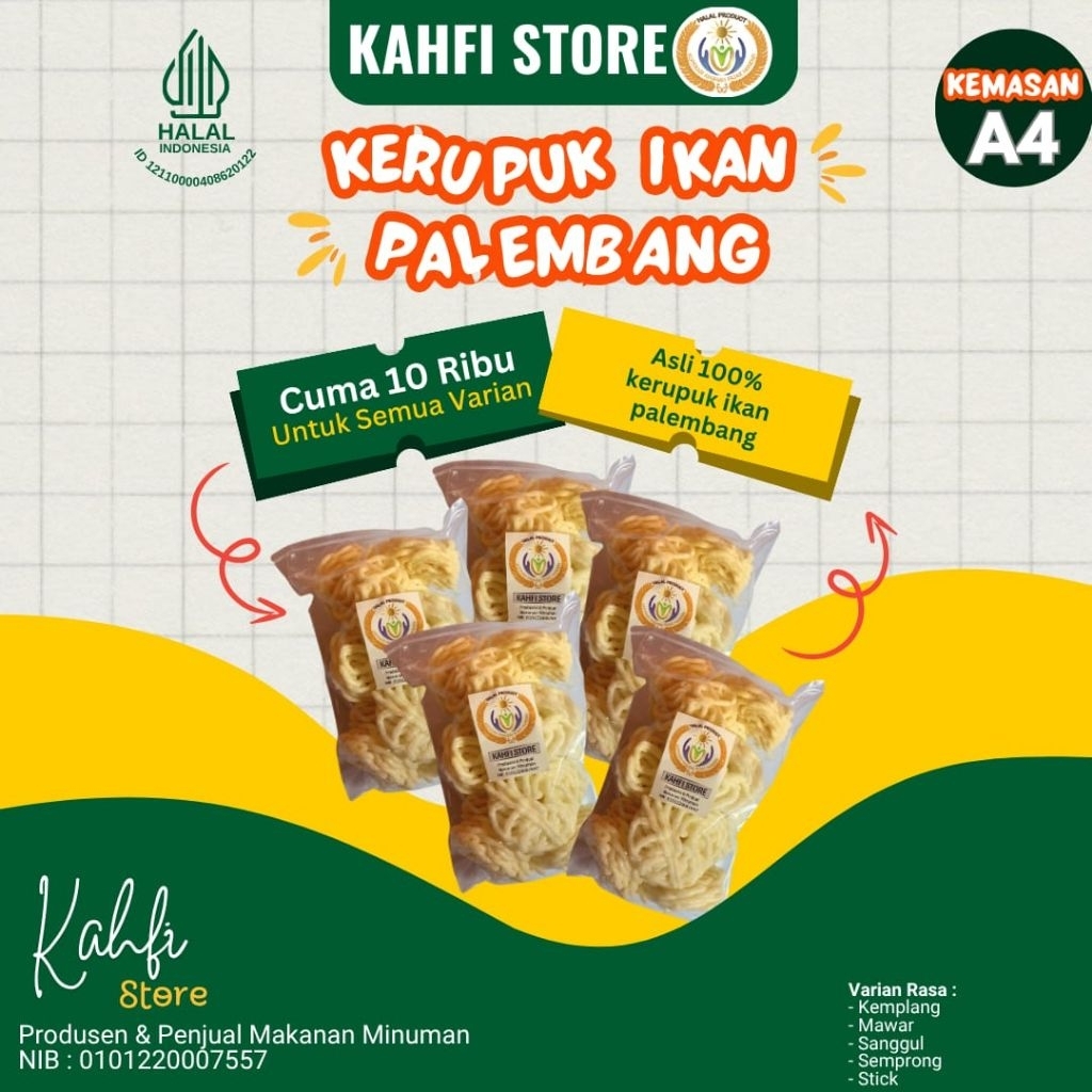 

KERUPUK IKAN PALEMBANG A4