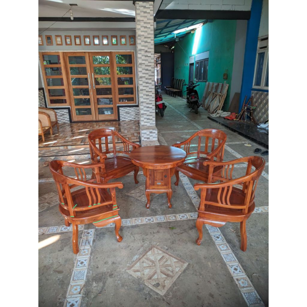 kursi teras lenong jati