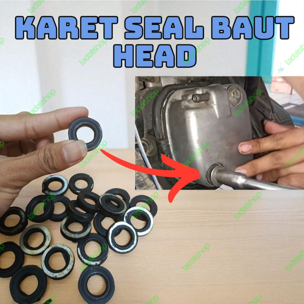 ATL racing seal baut head ring karet baut head karet sil seal baut head beat vario
