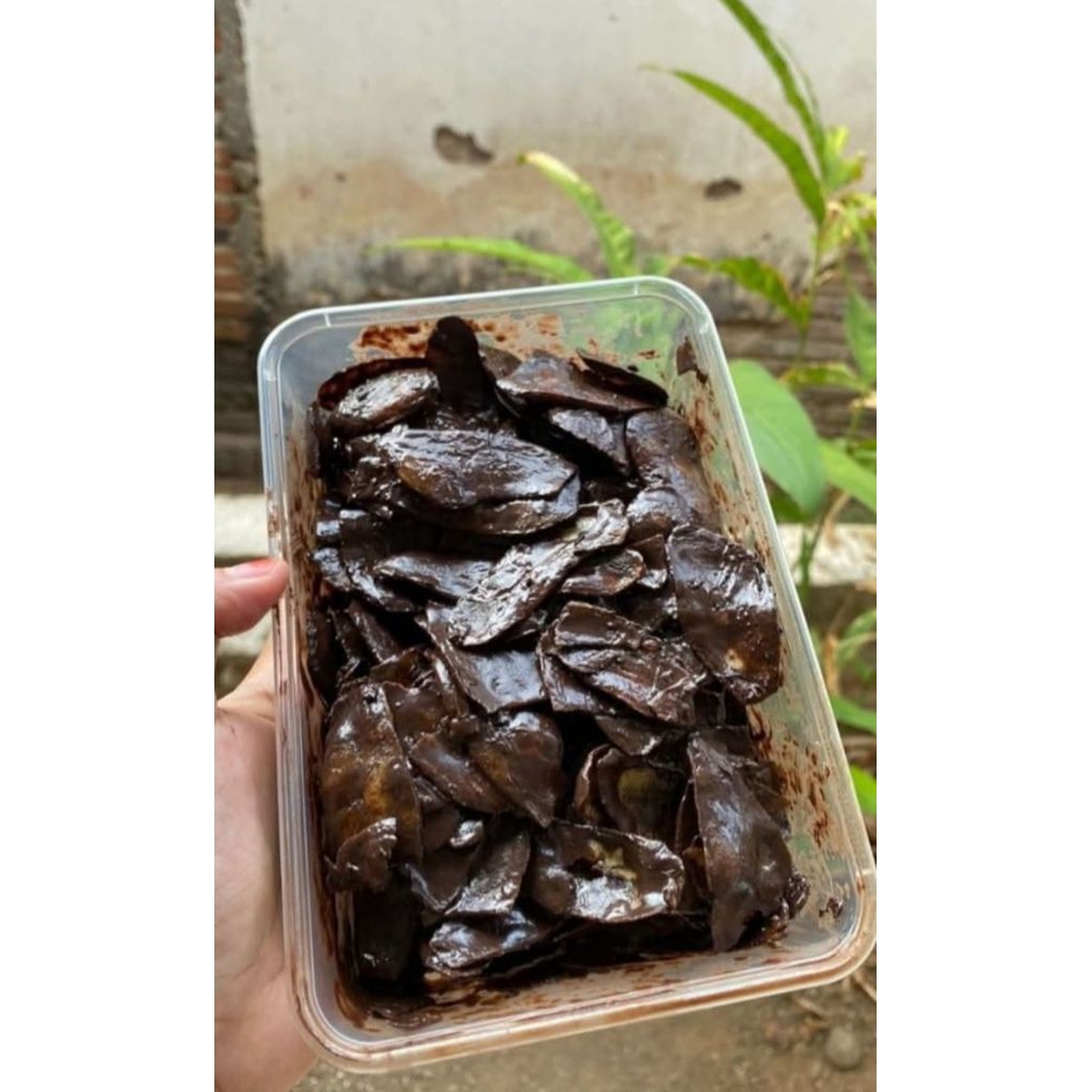 

keripik pisang tanduk coklat keju lumer @100gr