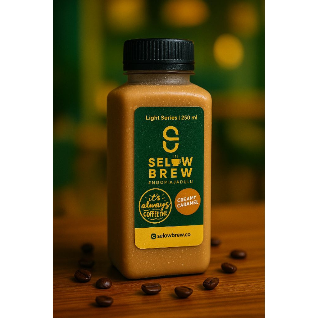 

Selow Brew Creamy Caramel_Kemasan Botol 250ml