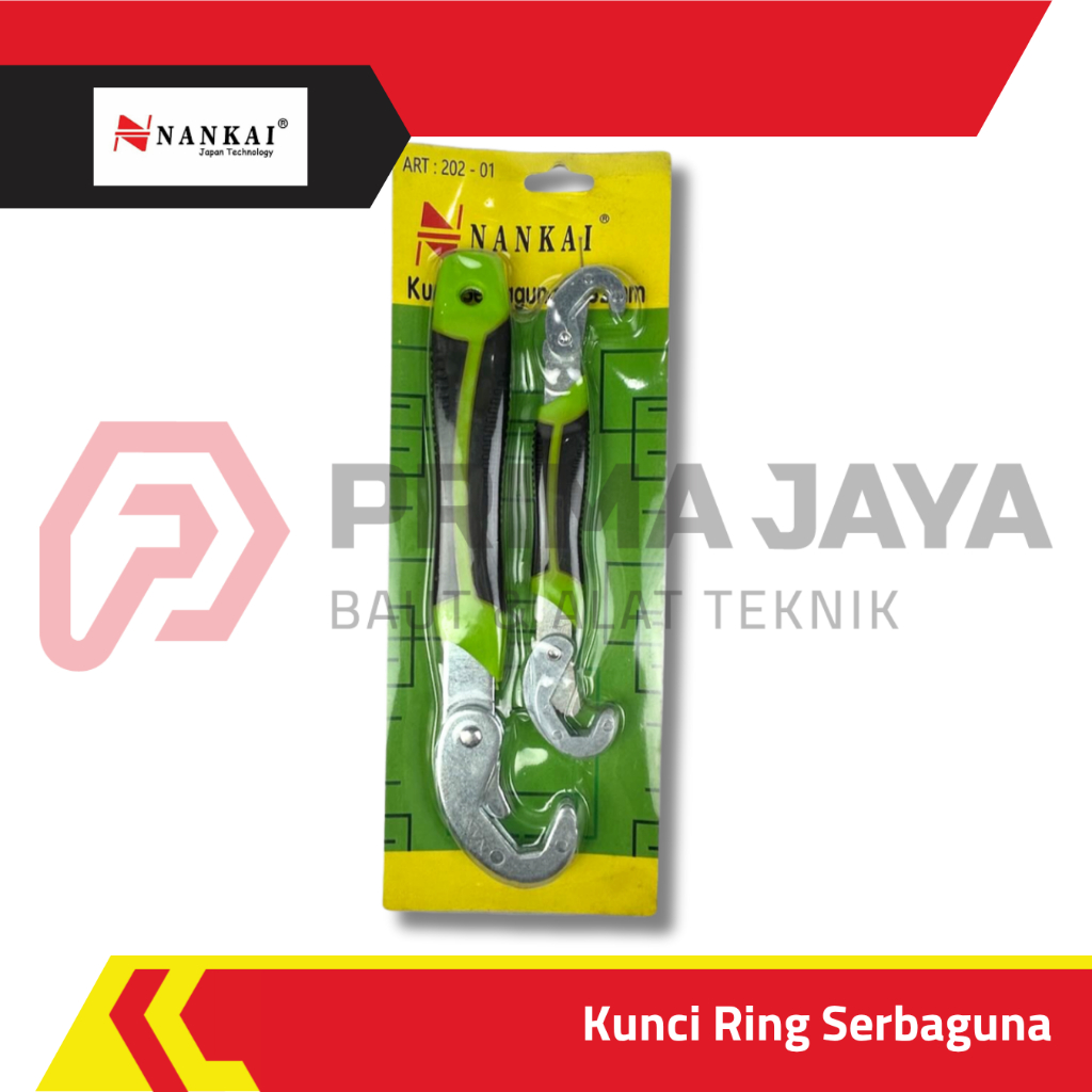 KUNCI RING SERBAGUNA SNAP N GRIP NANKAI