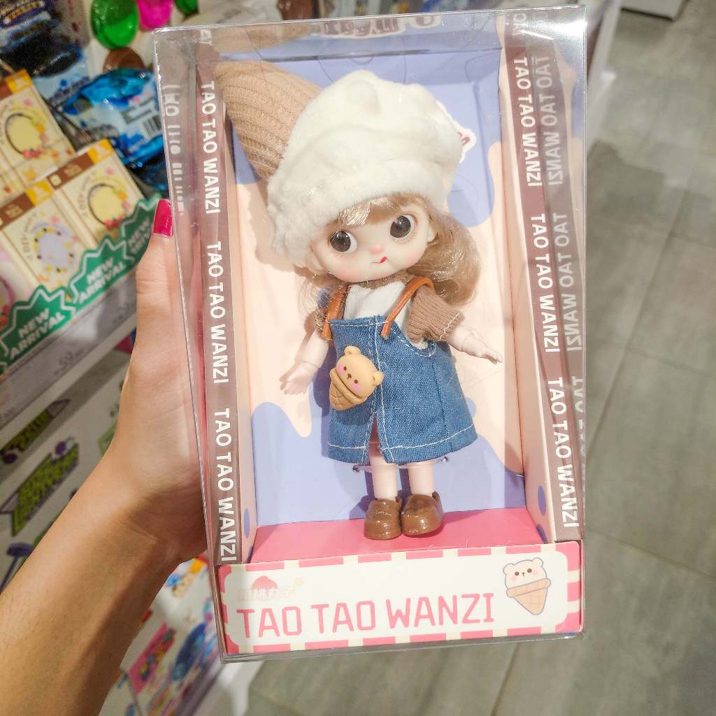 Taotao Wanzi Ice Cream Style Girl Doll Mainan Boneka Kado Hadiah Anak
