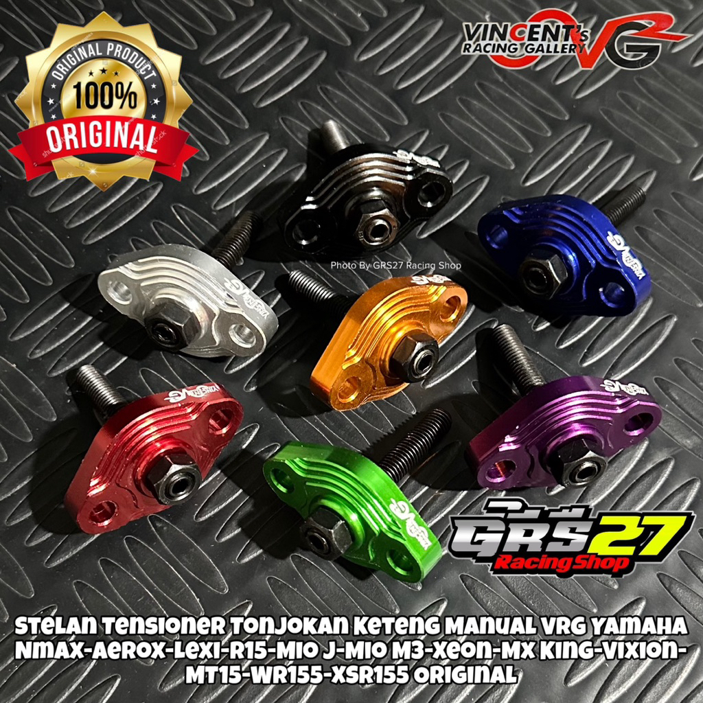 STELAN SETELAN TENSIONER TONJOKAN KETENG MANUAL VRG YAMAHA NMAX-AEROX-LEXI-R15-MIO J-MIO M3-XEON-MX 