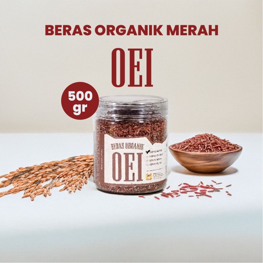 

Beras Merah OEI JDR 500gr
