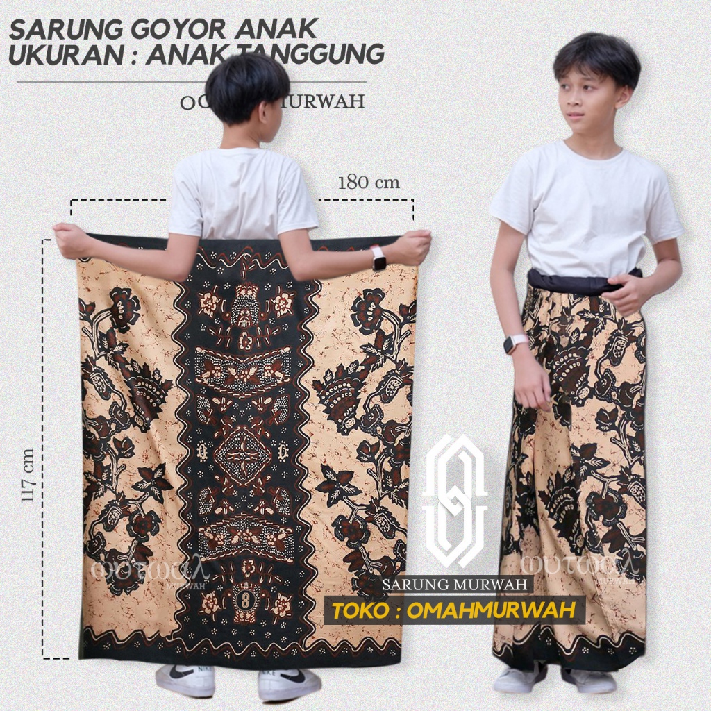 Sarung Anak Batik Laseman - sarung anak laki laki 5 tahun 10 tahun 12 tahun sarung instan anak laki 