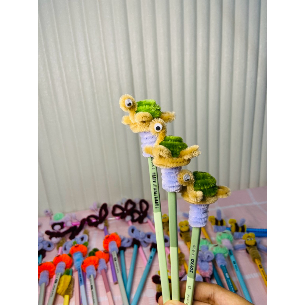 

pensil karakter/atk lucu/mini gift/karakter kura-kura