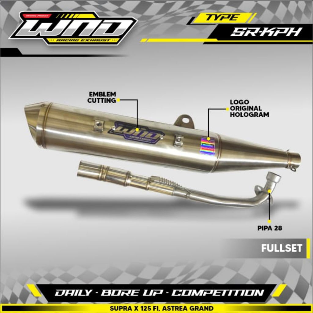 knalpot standar racing Supra x125 fi,Astra grend,karisma full stanlis suara bas adem
