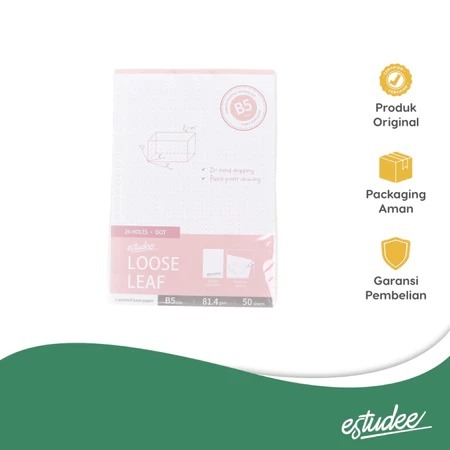 

Gramedia Karawaci - ESTUDEE LOOSE LEAF PREMIUM -DOT B5