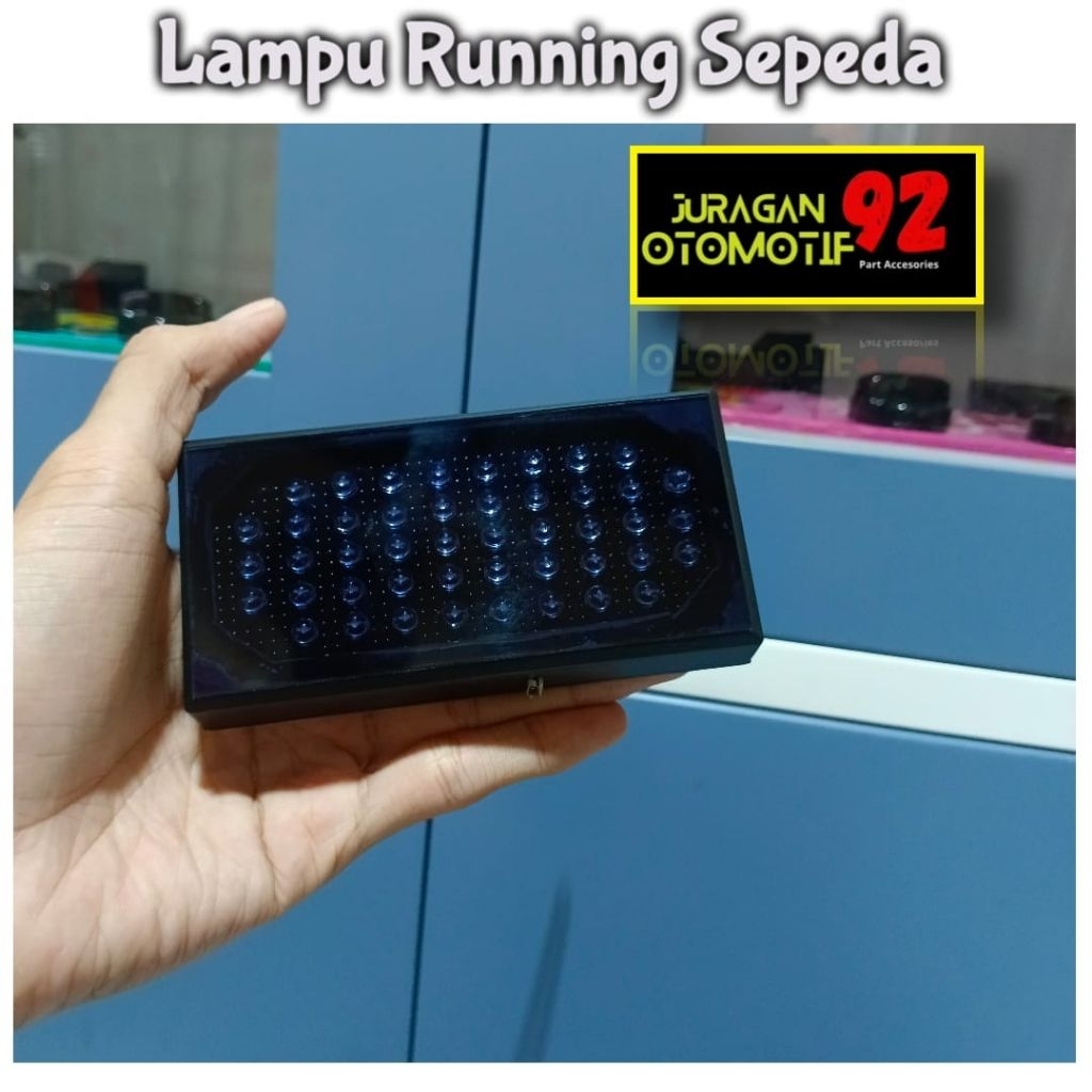 lampu sepeda belakang kelap kelip