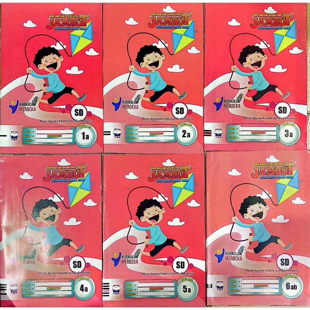 LKS SD AGAMA KATOLIK DAN BUDI PEKERTI KELAS 1 2 3 4 5 6 SEMESTER 1 KURIKULUM MERDEKA